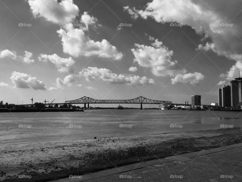 Mississippi River. New Orleans... Perfect day on the Mississippi!