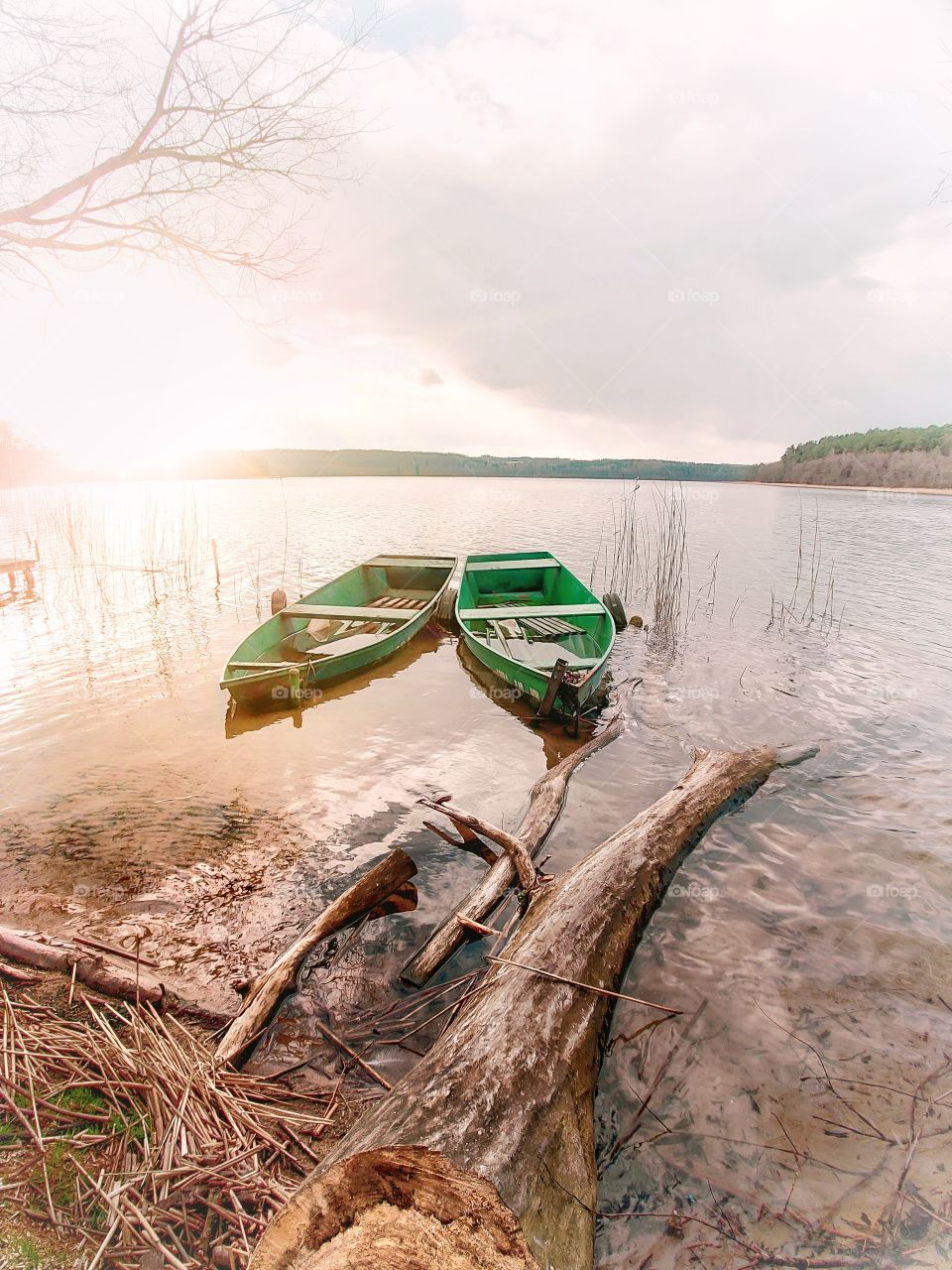 Two boats