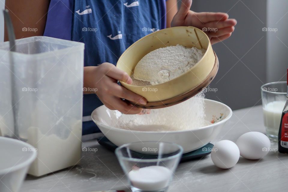 Making bread at home