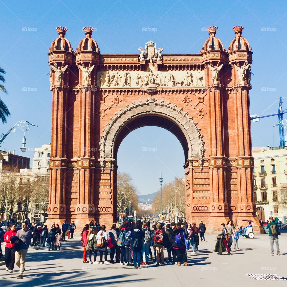 Arc of Triumph Barcelona