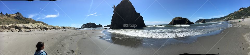 Oregon beach 