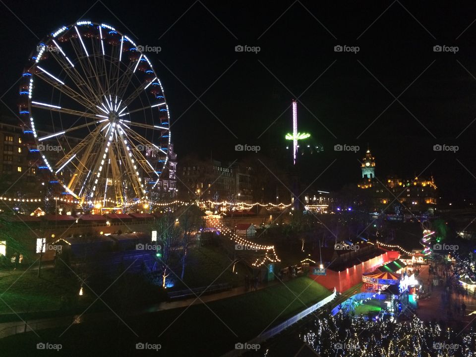 Ferris Wheel, Festival, Evening, Travel, City