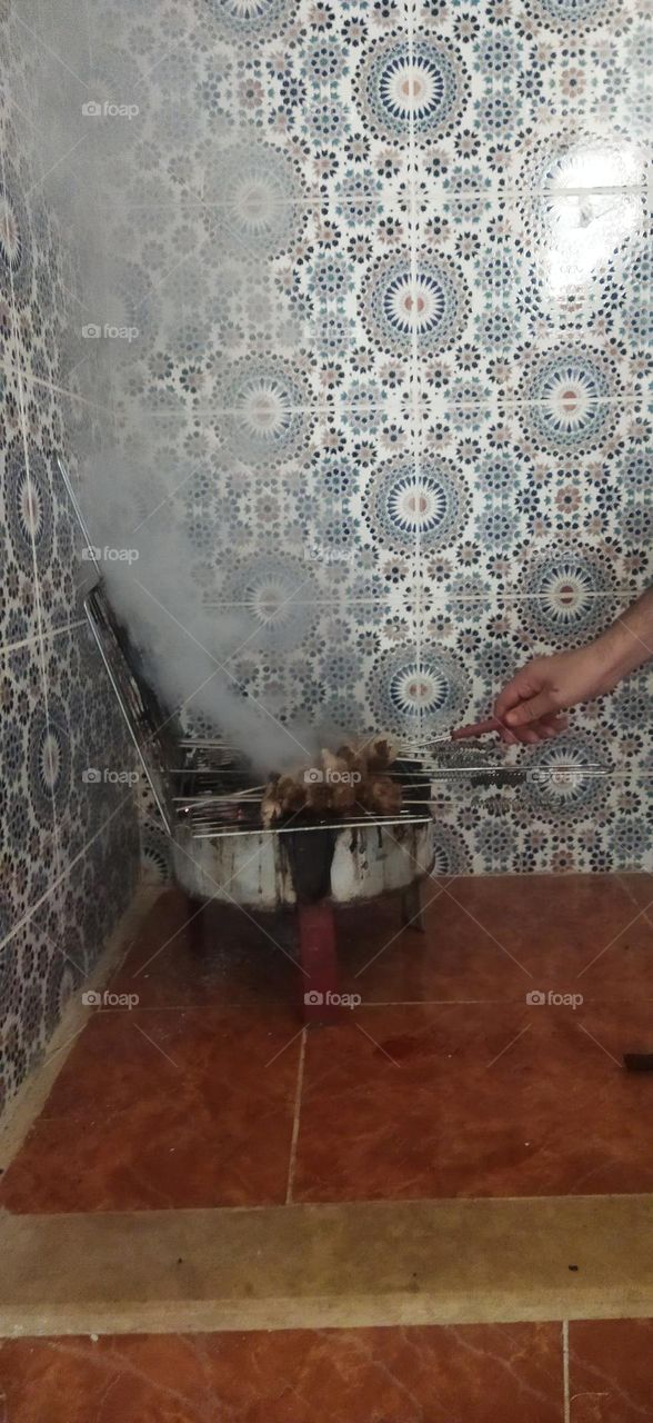 Moroccan barbecue