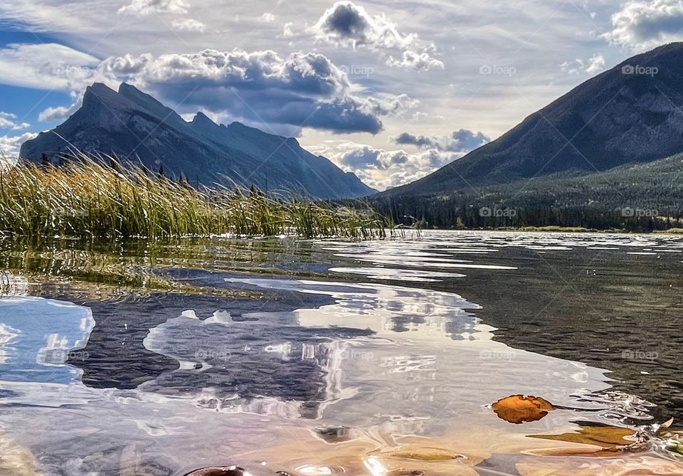 Autumn on Vermilion Lakes 