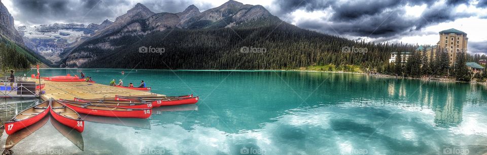 Lake Louise, Banff, AB, Canada. 