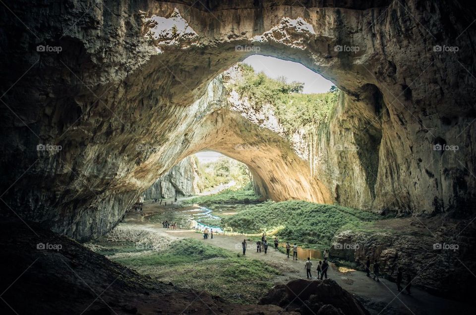 Cave in Bulgaria