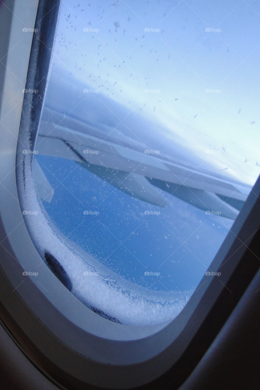 Na janelinha do avião 