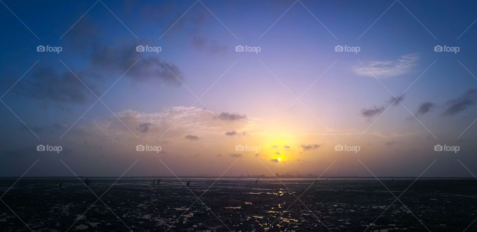 dumas beach, surat, india