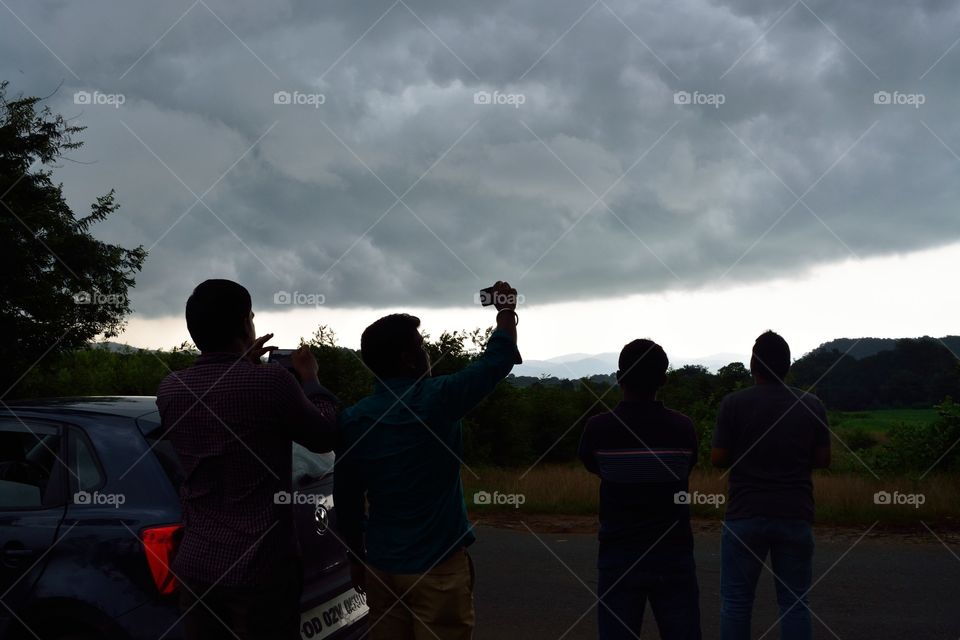 storm clouds