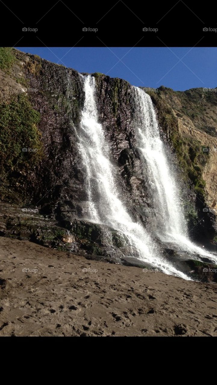 Point Reyes water fall
