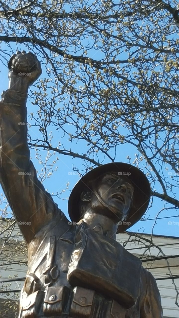 WWII veteran memorial