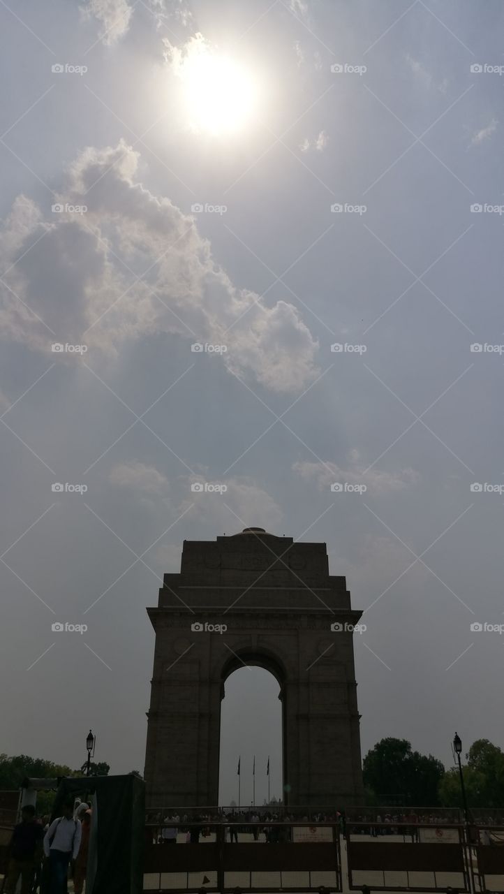 india gate, delhi, india