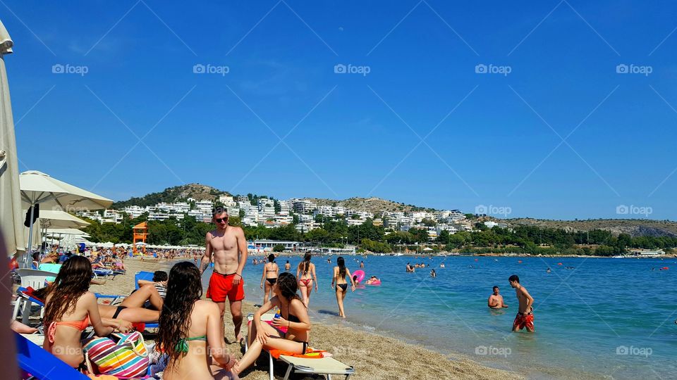 Voulagmeni Beach in Athens