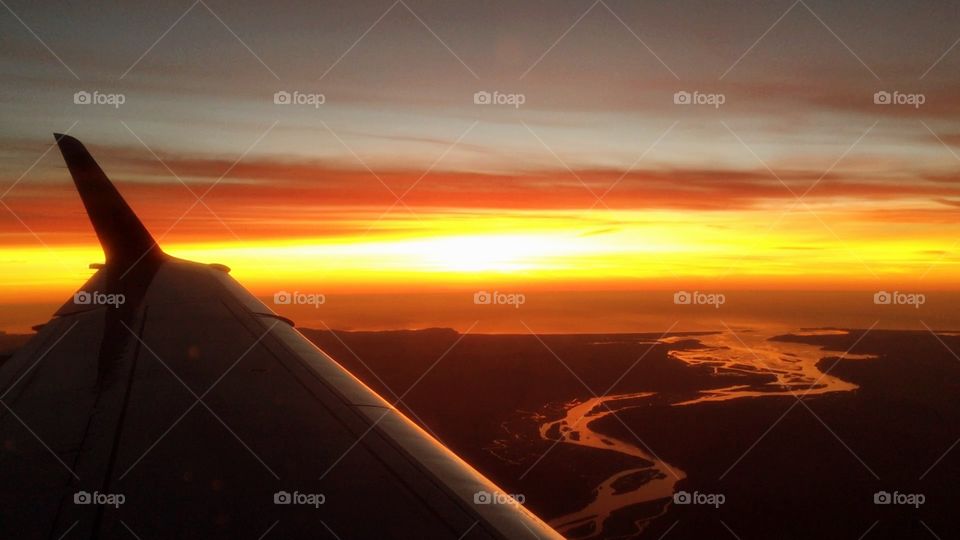 Sunset on the Oregon Coast