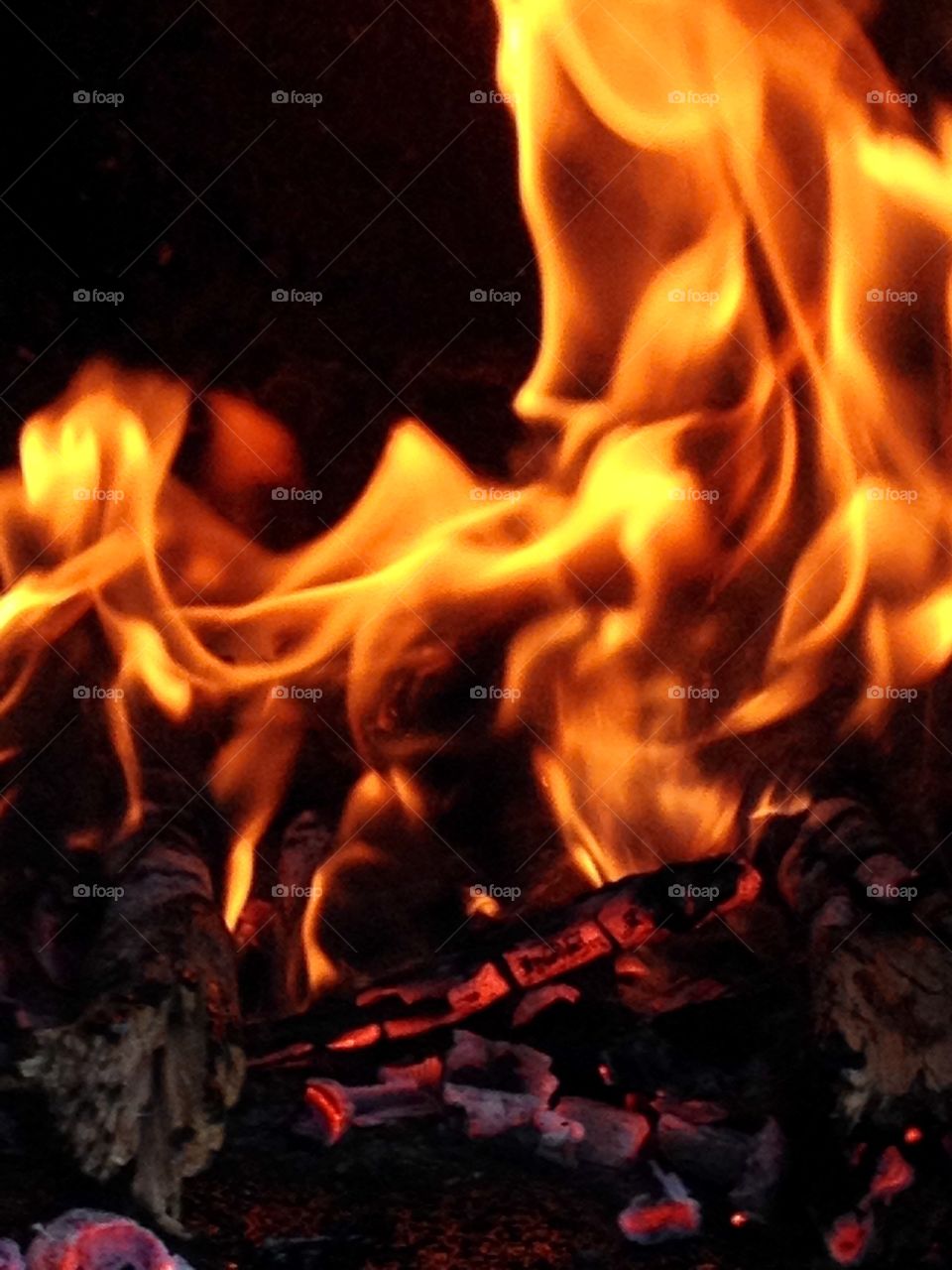 While the fire burning in the winter days there is no fear of winter