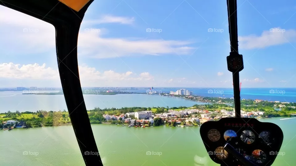outdoor service equipment sunrise day trip sunlight sunset ocean sun wealth plane sea nature journey evacuation accident rich airplane sunny lifestyle adventure safety landscape tourist helipad vacation airport landing helicopter transportation trans