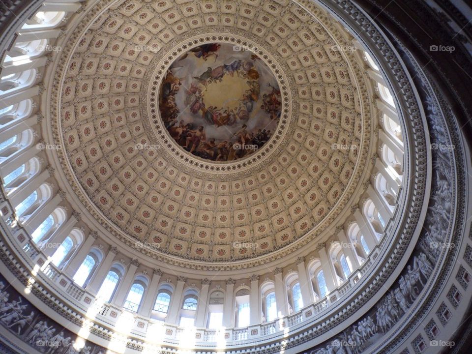 Washington DC Capitol Building Dome