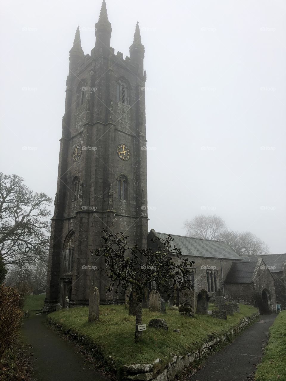 St Pancras Church, Dartmoor, a church that always looks splendid even in the midst of winter.