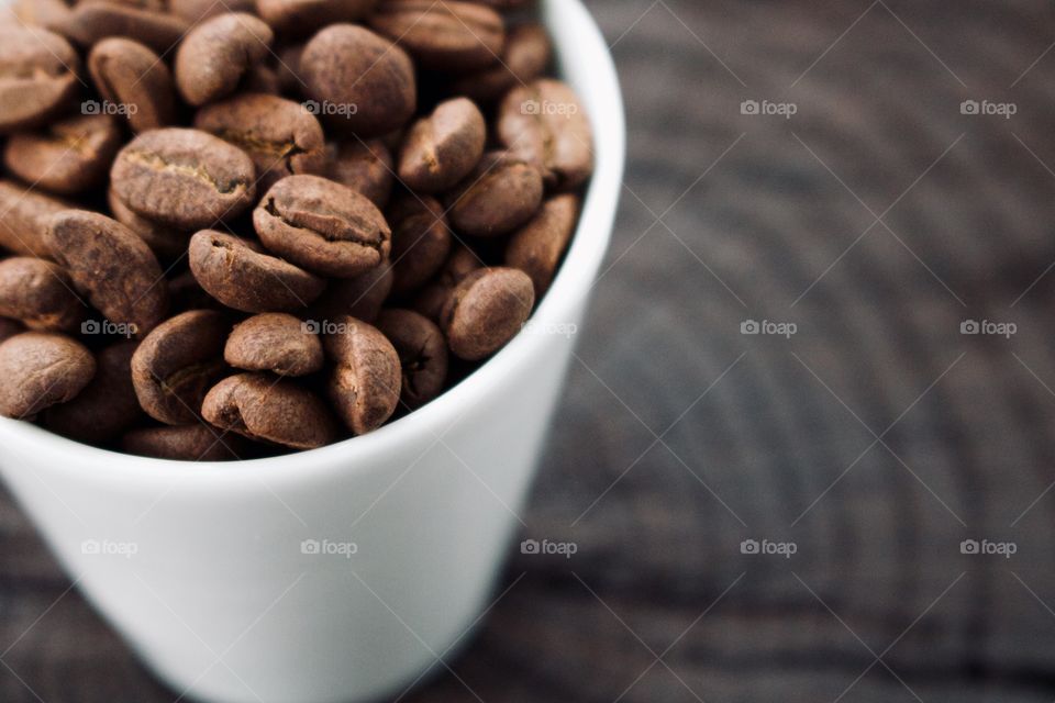 Fresh coffee beans 