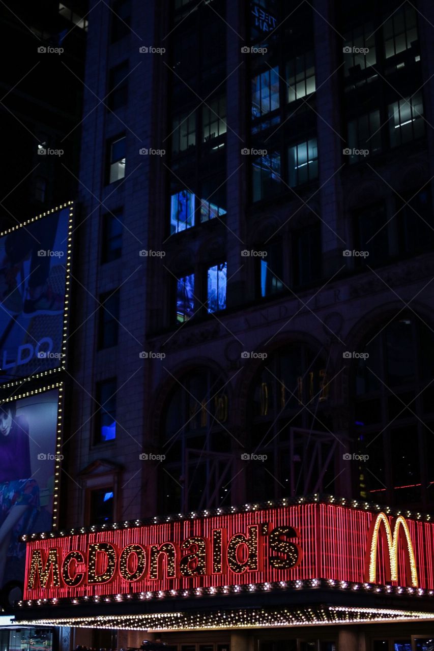 Times Square McDonalds
