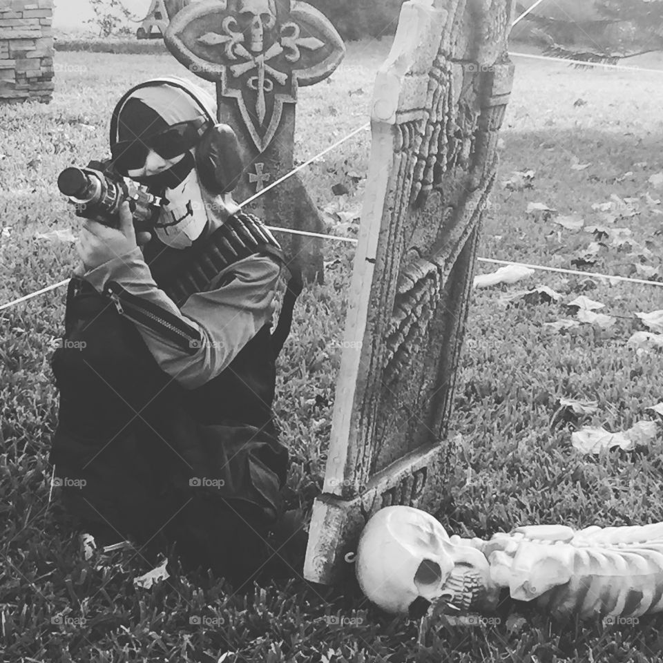 Halloween Fun In The Boneyard