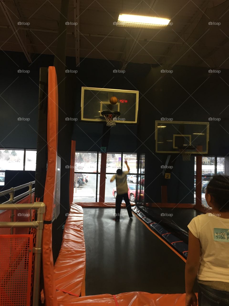 Bounce hoops