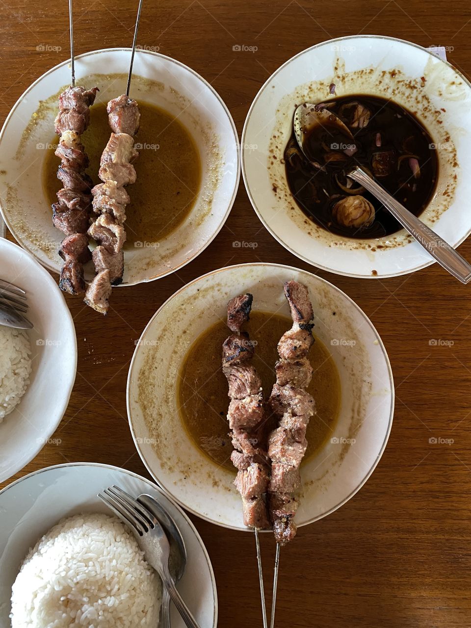 Delicious Satay klatak at Yogyakarta 