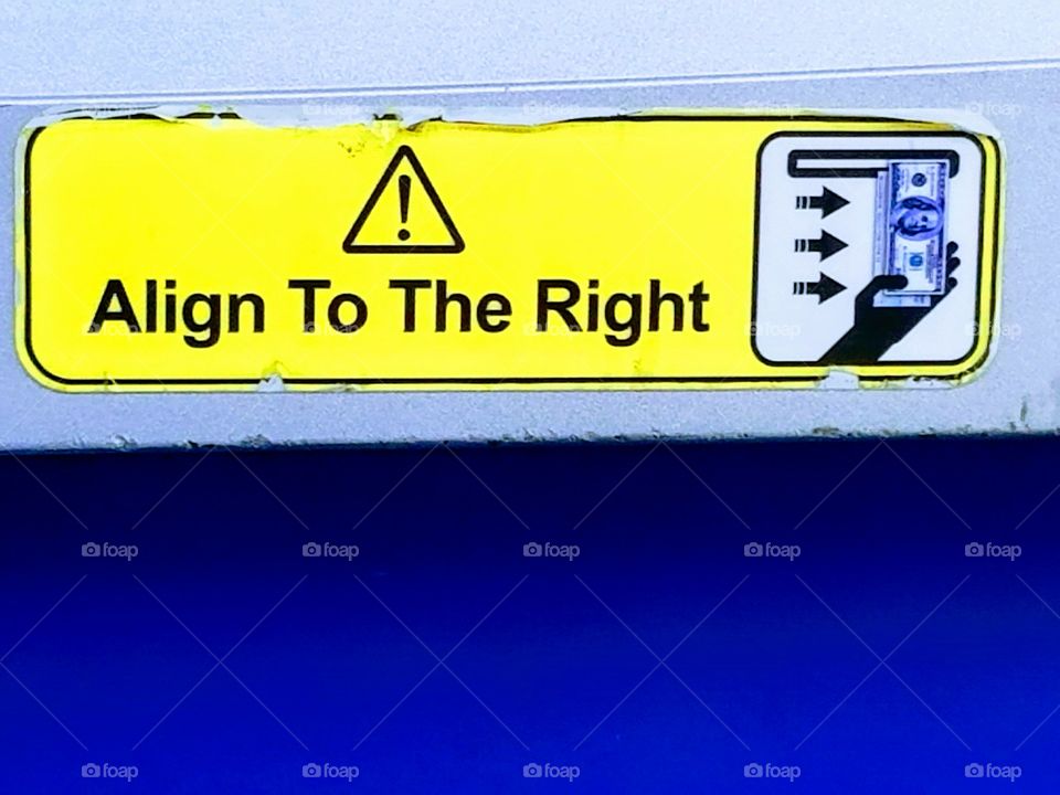 right sign directions