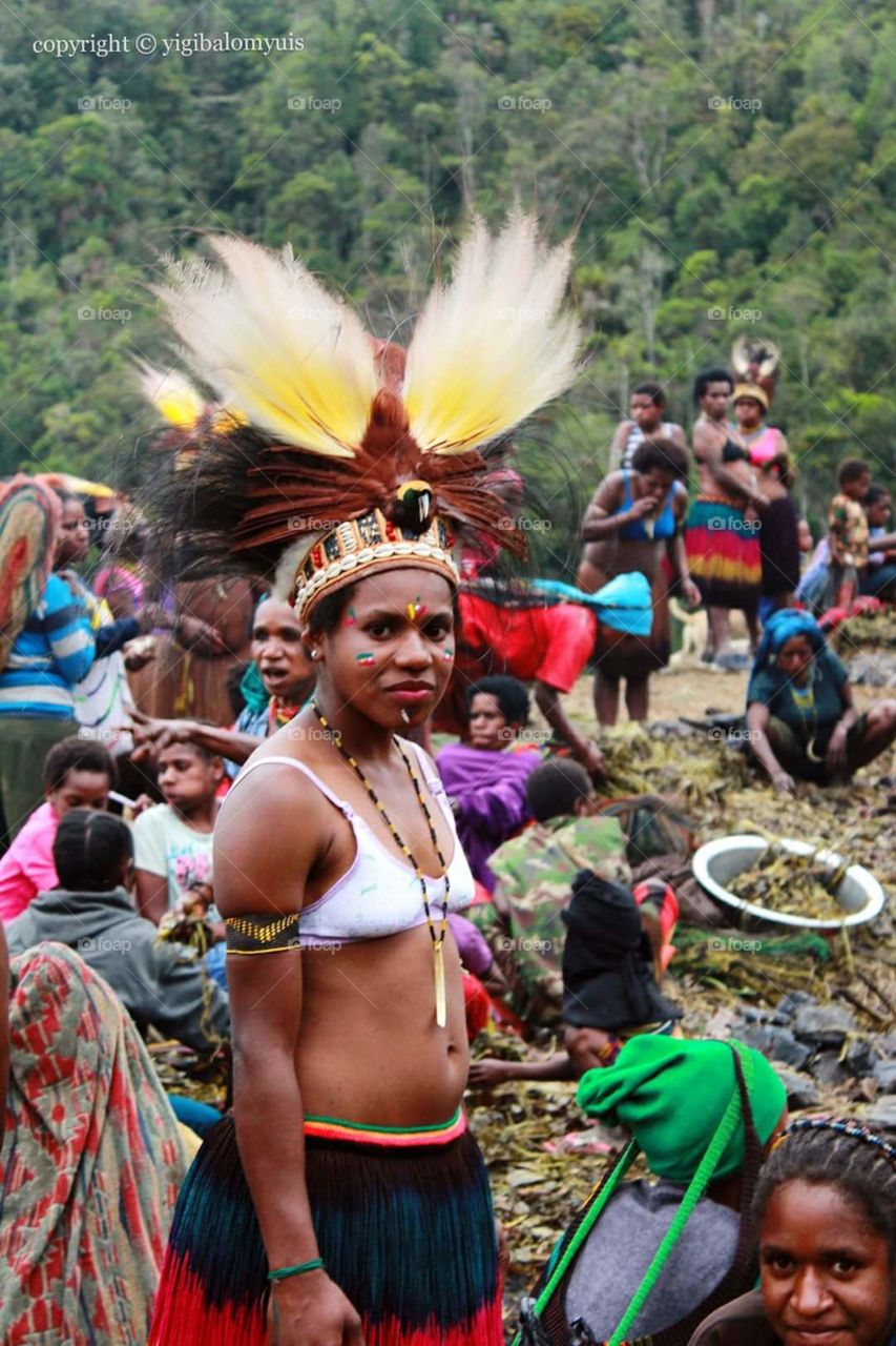 the Papuan Culture festival