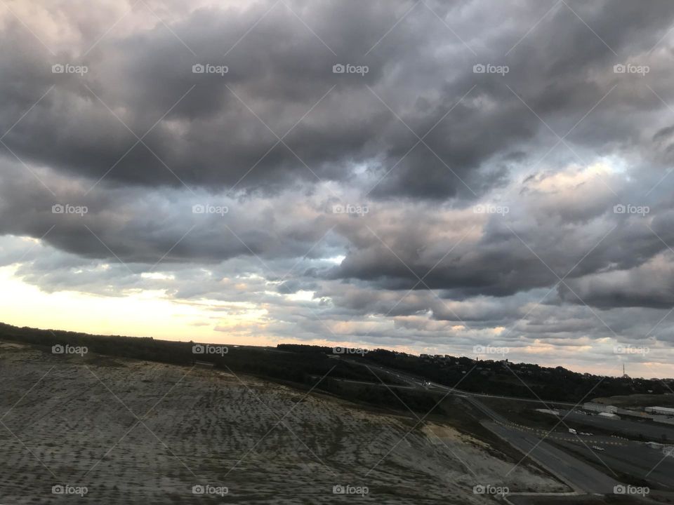 The celestial beauty of the skies - clouds like a child's dream - makes us feel extraterrestrial, like angels. Prayers might come true more up here.