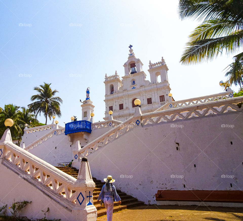 The Our Lady of the Immaculate Conception Church(Igreja de Nossa Senhora da Imaculada Conceição) is located in Panjim, Goa, India. it is of the most popular church in Goa and a must visit for tourists.