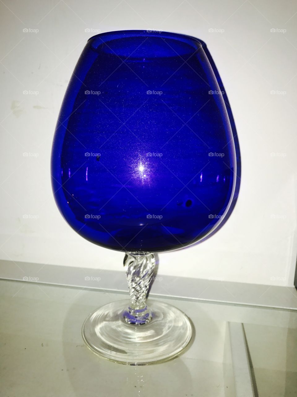 Decorating-blue-glass-