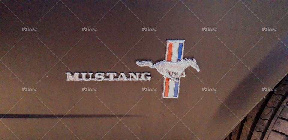 Emblème latéral Ford Mustang
