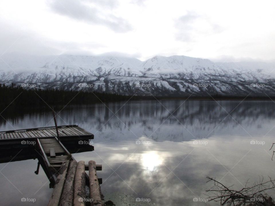 Alaskan Lake Solice