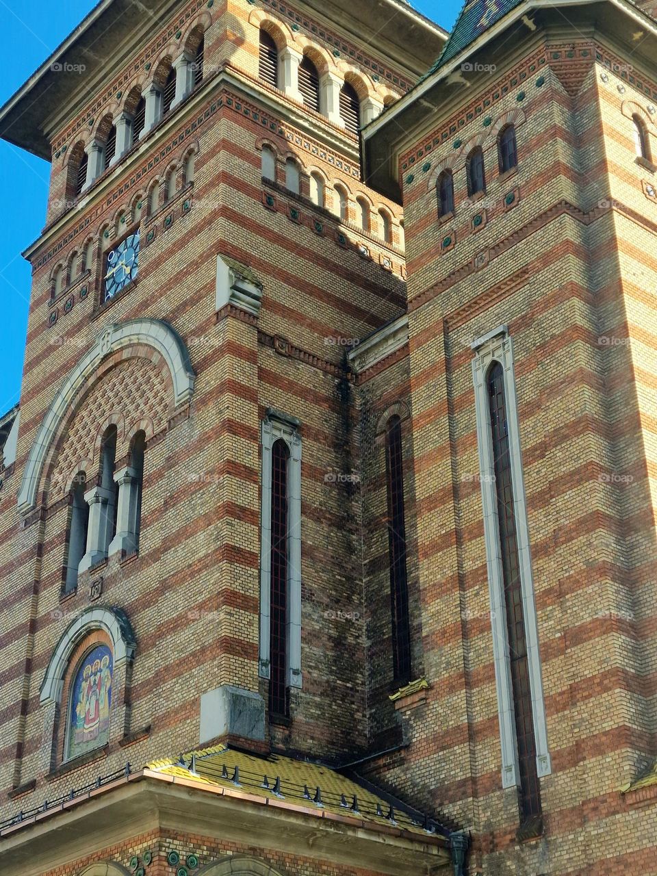 the metropolitan cathedral from Timisoara