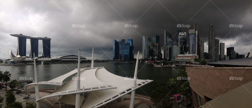 Singapore skyline