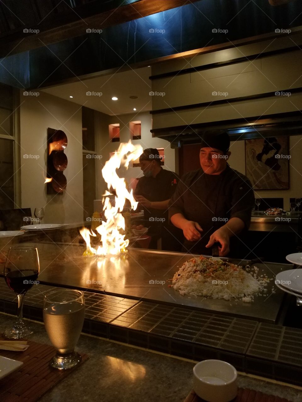 dragonfire teppanaki