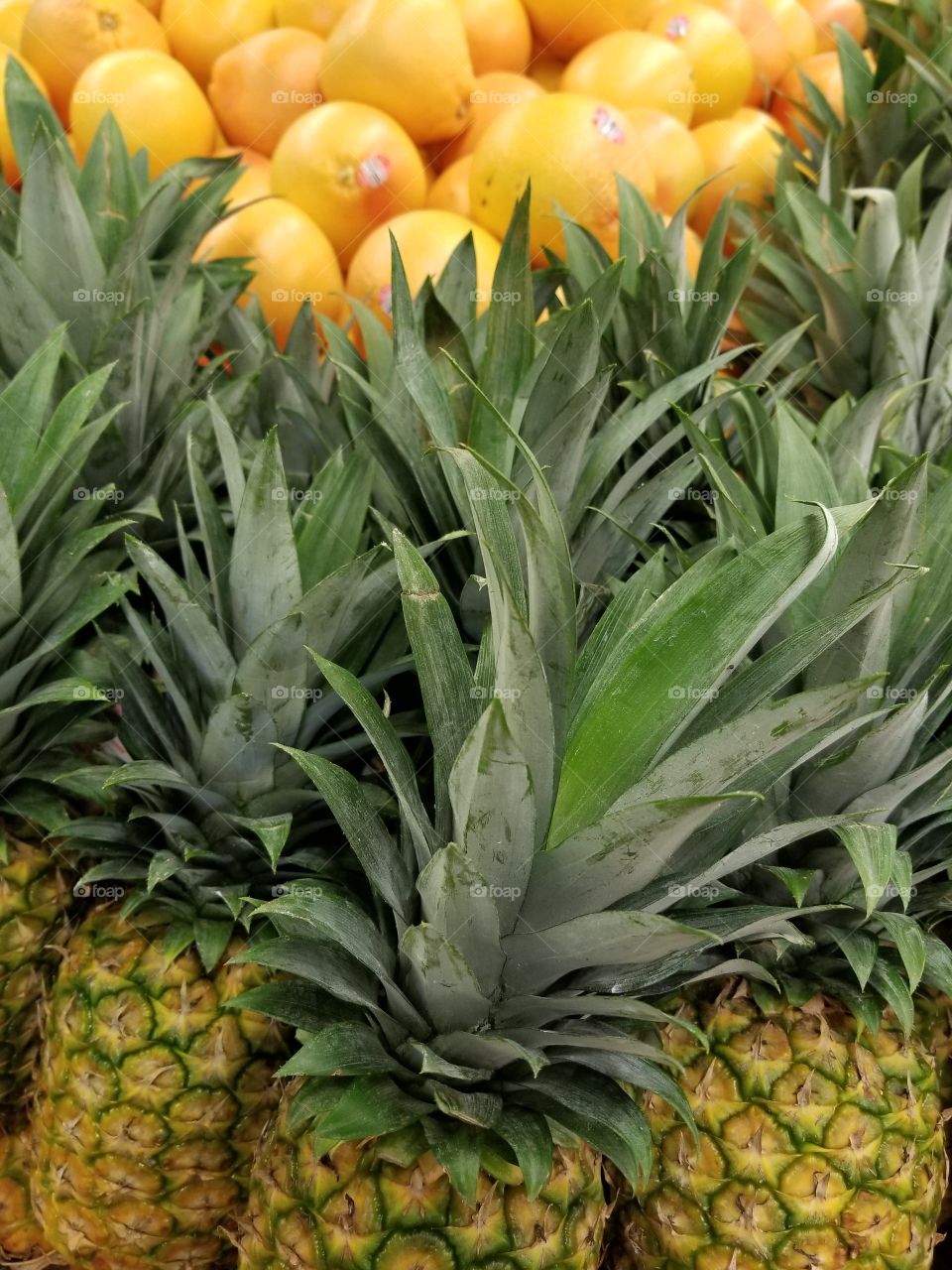 orange pineapple