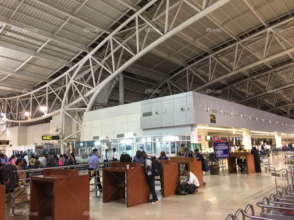 Airport Departure Hall