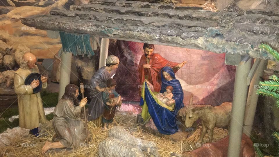 Nativity scene Prague 
