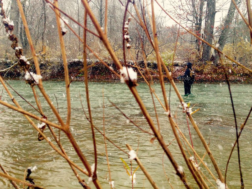 Cold day on the river