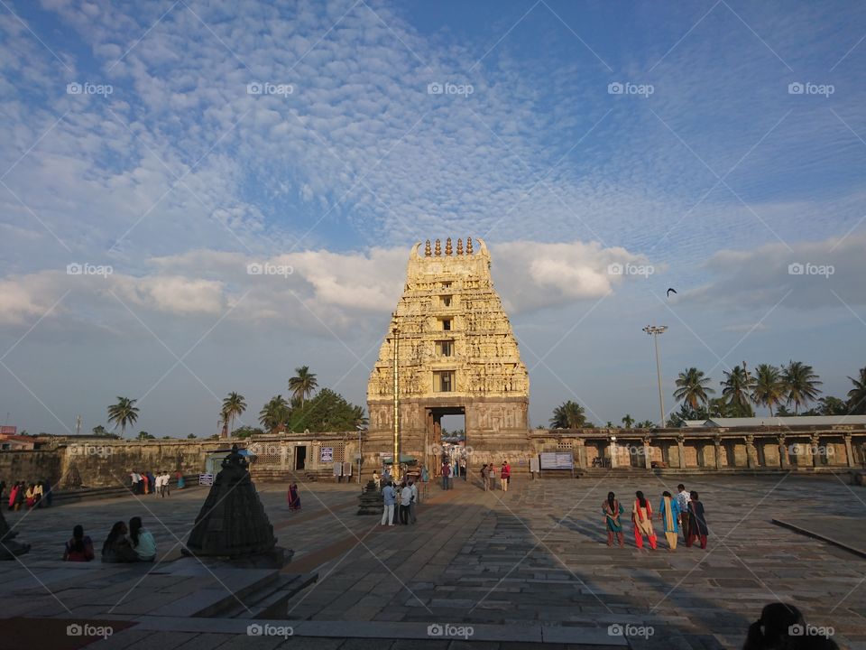 Belur Chennakeshava temple Gopura