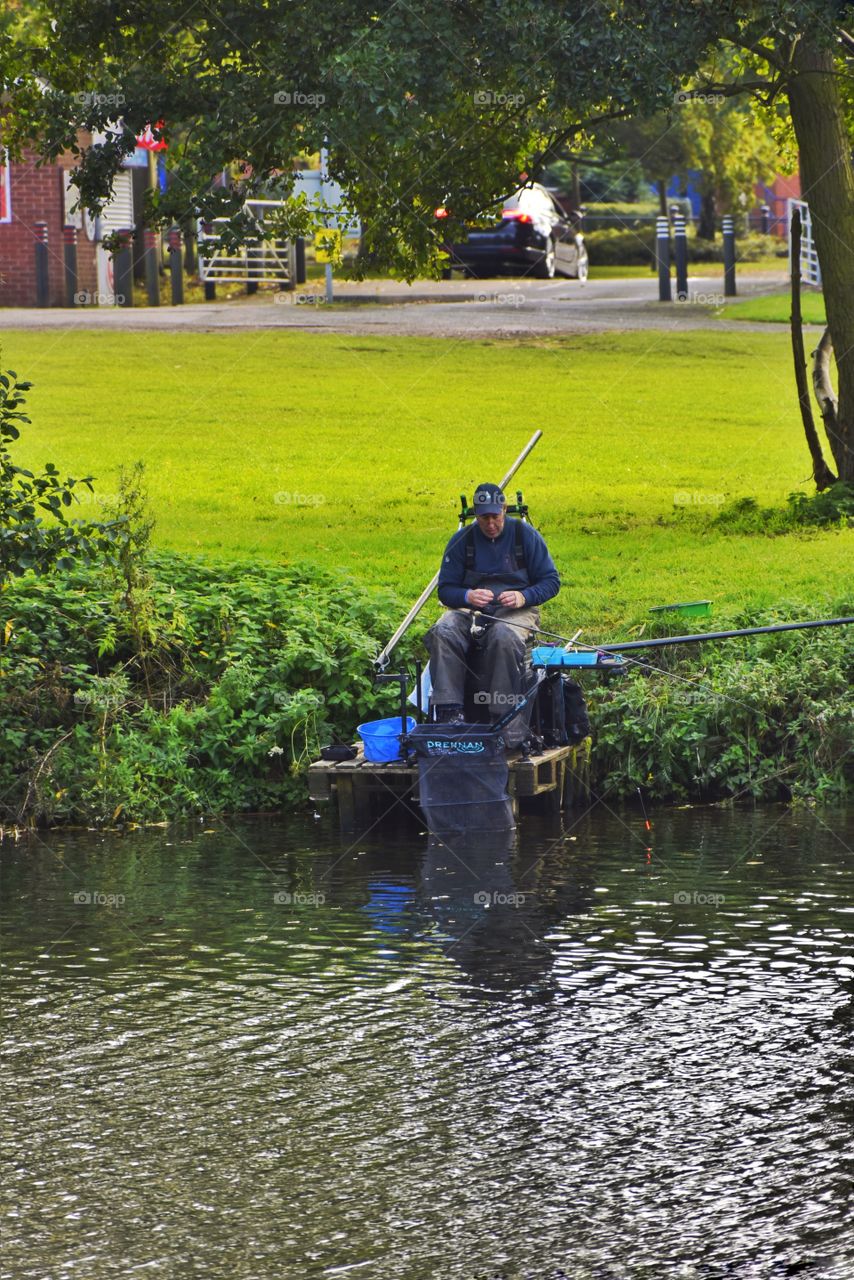 Fishing. River