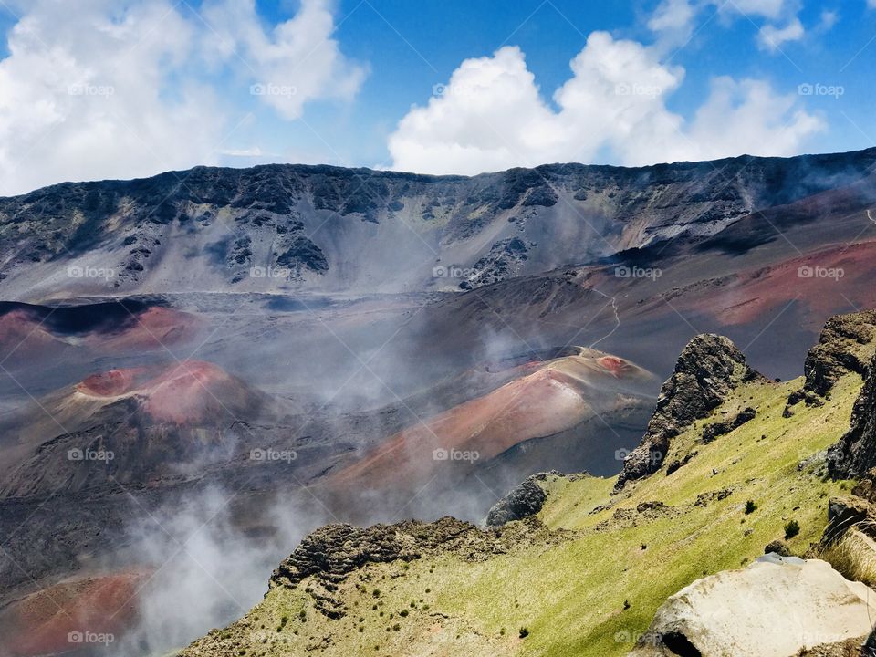 Haleakala Crater, Maui at 10,000ft