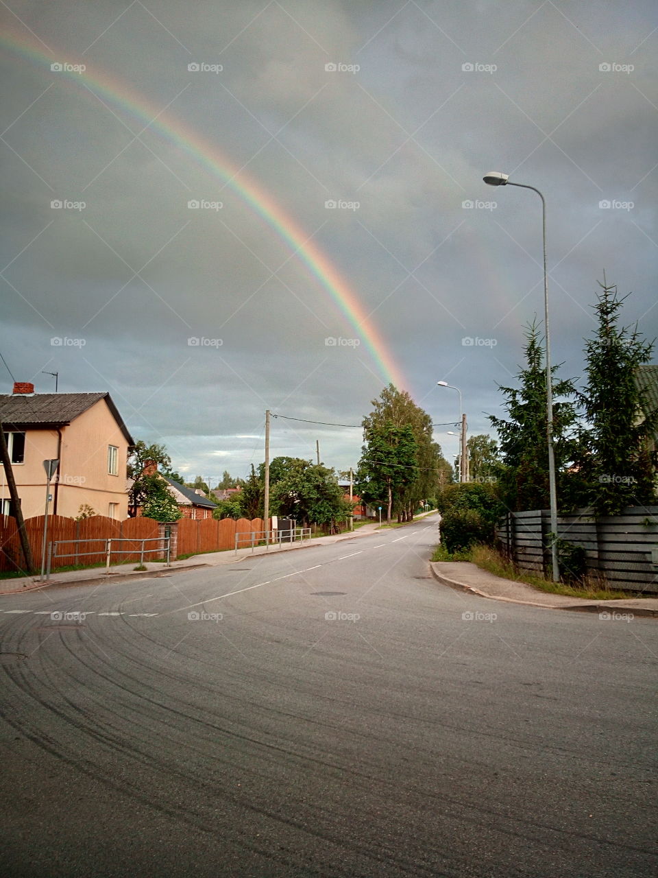 Rainbow. Peace on Earth.