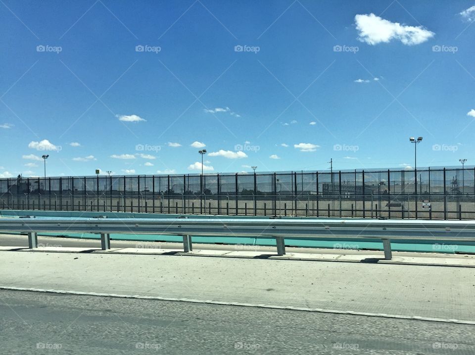 US border in El Paso