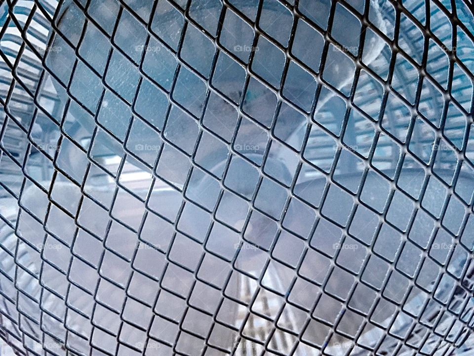 Patterns on my little fan 