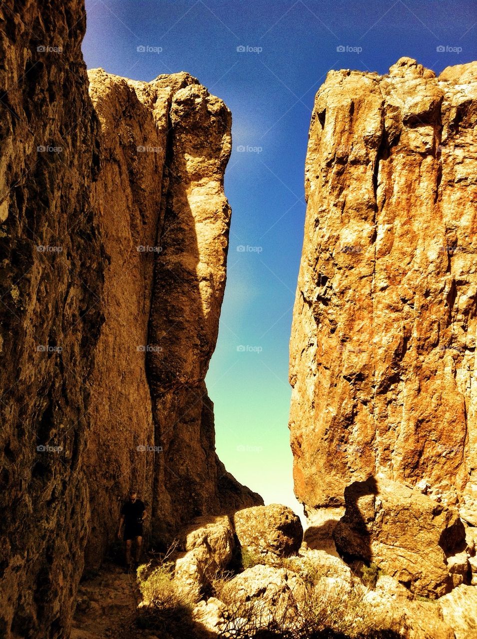 sky nature red mountain by rebelf