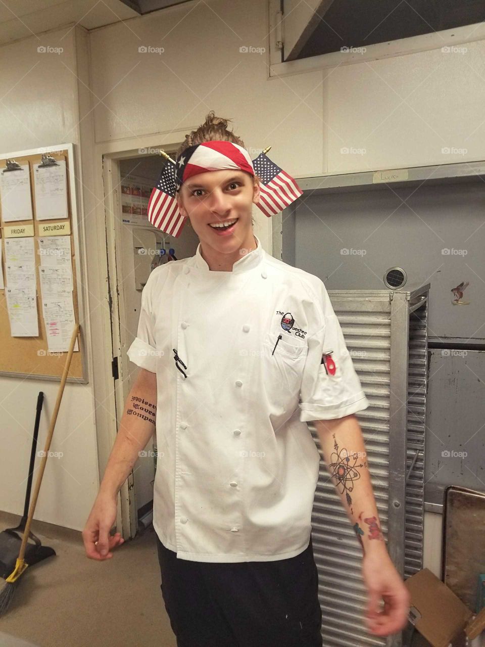 patriotic chef