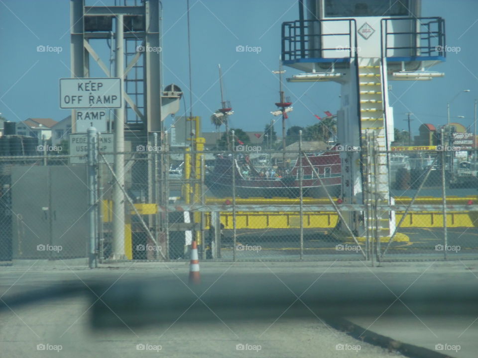 port Aransas. This is a picture of some boats docked in the port of Aransas